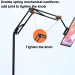 Mobile Phone Tablet Floor Cantilever Stand - Image 5