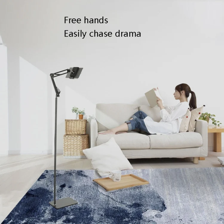 TBD0601849701_B6.webp Bedside Sofa Lazy Bracket Mobile Tablet Live Stand, Size:, 135cm, 175cm - Image 7