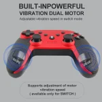 HS-SW520 3 In 1 Gamepad For Switch / PC / Android, Yellow, Red, Black, Orange - Image 2