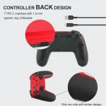 HS-SW520 3 In 1 Gamepad For Switch / PC / Android, Yellow, Red, Black, Orange - Image 3