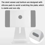 AP-7SL Rotatable Aluminum Alloy Magnetic Tablet Bracket - Image 4