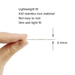 Ring Car Magnetic Suction Wireless Charger Lead Magnetic Ring Back Sticker, Color: Silver, Silver, Black - Image 2