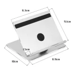 Aluminum Alloy Folding Tablet Bracket - Image 2