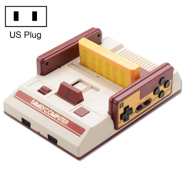 RS-35 Retro FC TV Game Consoles Built-in 500 Games, RS-35(US Plug), RS-35(EU Plug)