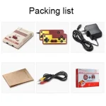 RS-35 Retro FC TV Game Consoles Built-in 500 Games, RS-35(US Plug), RS-35(EU Plug) - Image 6