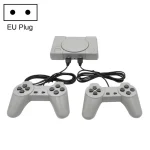 8-Bit Mini Double Players TV Game Console Built-in 620 Games, PS1 mini (US Plug), PS1 mini (EU Plug)