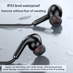 S650 HIFI Bluetooth Wireless Neckband Earphone Support TF Card, S650 Black - Image 5