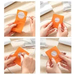 2 Sets Portable Mobile Phone Data Cable Storage Box - Image 5