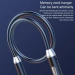 BT-63 Wireless Bluetooth Neck-mounted Magnetic Headphone, Green, Black, Blue, Red, Pink, White - Image 5