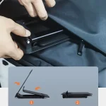 Desktop Foldable Liftable Anti-Skid Mobile Phone And Tablet Stand, Black, White - Image 7