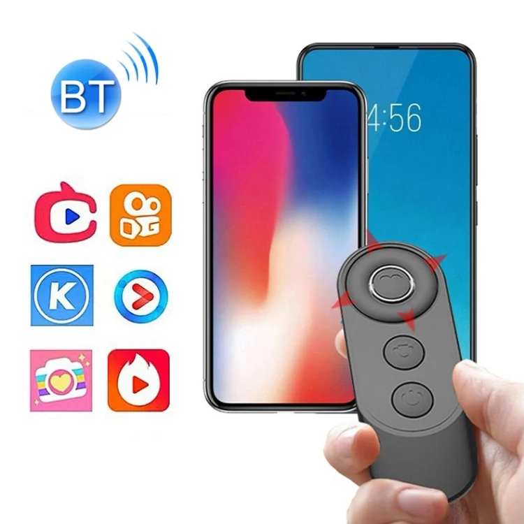 TBD0601960401_B4.webp Mobile Phone Bluetooth Selfie Remote Control, Elegant Black - Image 5