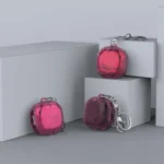 PC Diamond Pattern Earphone Protective Case For Samsung Galaxy Buds Live / Buds 2 / Buds Pro, Transparent, Transparent Black, Transparent Pink, Transparent Yellow, Transparent  Blue... - Image 3