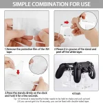 Transparent Acrylic Game Console Handle Stand Display Stand For Xbox Elite / PS4 / PS5 / Xbox / NVIDIA - Image 4