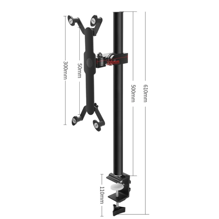 TBD0602015201_B2.webp Metal Bedside Desktop Clip Lazy Tablet Phone Holder, Height 50cm - Image 3