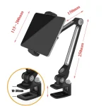 203B Snap-On Lazy Mobile Phone Bracket Bedside Desktop Tablet Bracket, Black, White - Image 3