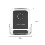 A9191 3 in 1 Multifunctional Vertical Wireless Charger, Black, White, Blue - Image 2