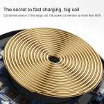 A9191 3 in 1 Multifunctional Vertical Wireless Charger, Black, White, Blue - Image 3