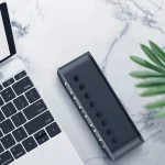 Havit M3 Subwoofer Mini Mirror Clock Bluetooth Speaker, Spsc:, 1200mAh (Black）, 1200mAh (White), 2200mAh (Black), 2200mAh (White) - Image 6