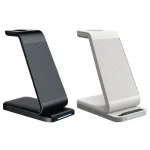 D2 3 In 1 15W Wireless Vertical Charger, D2 (Black), D2 (White) - Image 2