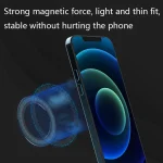 2 PCS T12 Stripe Pattern Magnetic Suction Wireless Charger Magnetic Sheet, White, Black - Image 6