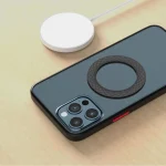 2 PCS T12 Stripe Pattern Magnetic Suction Wireless Charger Magnetic Sheet, White, Black - Image 7