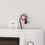 6 PCS Power Cable Data Cable Winder Traceless Paste Hook Cable Organizer - Image 5