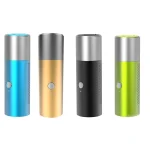 BT201 Small Steel Gun Flashlight Bluetooth Speaker Outdoor Waterproof Metal Small Speaker, Blue, Black, Gold, Green - Image 2