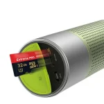 BT201 Small Steel Gun Flashlight Bluetooth Speaker Outdoor Waterproof Metal Small Speaker, Blue, Black, Gold, Green - Image 4