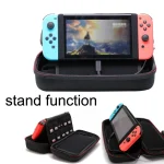 CHKJOK Game Console Bracket Function EVA Protective Sleeve For Switch Oled, Black, Gray - Image 7