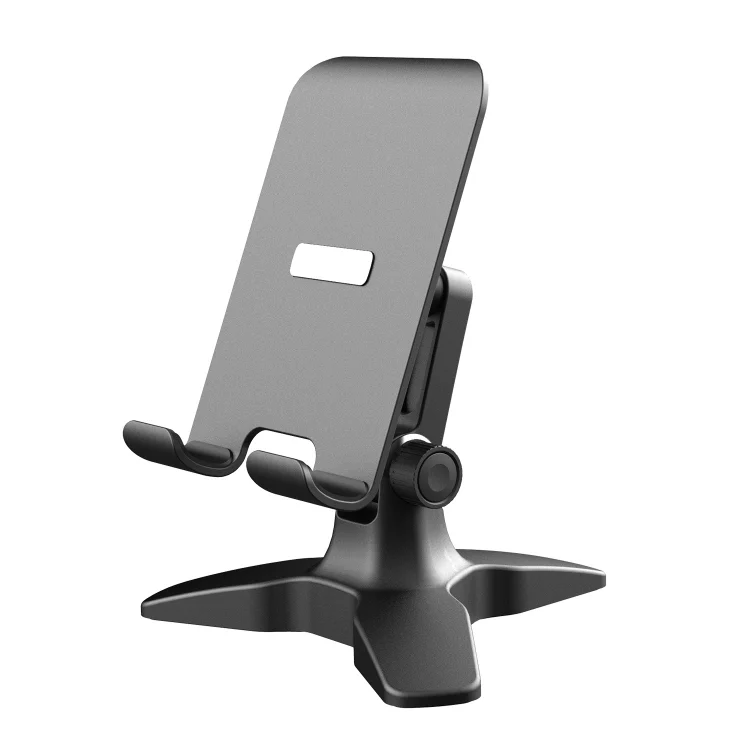 Portable Foldable Rotary Desktop Bracket Silicone Non-Slip Mobile Phone Bracket
