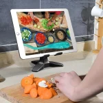Portable Foldable Rotary Desktop Bracket Silicone Non-Slip Mobile Phone Bracket - Image 7