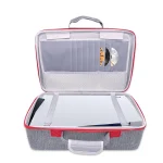 GH1881 Portable Game Console Storage Bag For PS5, Gray, Black