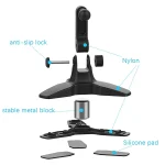 Portable Triangle Mobile Phone Bracket Live Broadcast Bracket - Image 4