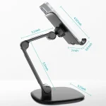 Desktop Folding Lazy Bracket Universal Magnetic Suction Mobile Phone Bracket - Image 3