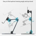 Desktop Folding Lazy Bracket Universal Magnetic Suction Mobile Phone Bracket - Image 6