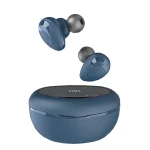 Mini Wireless With Charged Power Display ENC Bluetooth Headset, Blue, Black, Pink