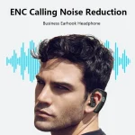 V9S Bluetooth Headset Noise Cancelling Headphones With LED Display, Black Single Ear, Blue Single Ear - Image 6