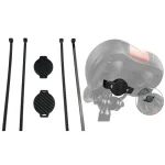 Road MTB Bike Anti-Theft Anti-Lost Locator Mounting Bracket for AirTag,Style:, Banding, Screw