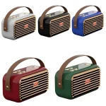 X7 Outdoor Portable Dual Speaker Wireless Bluetooth Retro Portable Speaker, White, Blue, Black, Red, Green - Image 2