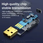 C11 2 In 1 Bluetooth 5.0 Aux Adapter Audio Receiver Transmitter - Image 4