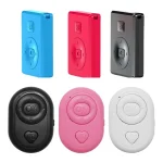 Wireless Camera Controller Mobile Phone Multi-Function Bluetooth Selfie, Colour: G1 Black Bagged, G1 Black Bagged, G1 Red Bagged, G1 Blue Bagged, S1 Pink Bagged, S1 Black Bagged, S1 White Bagged - Image 2