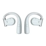 Cleer Call Noise Cancelling Music Gaming Swivel Over-Ear Wireless Bluetooth Earphones, White, Blue