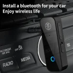 2 In 1 Bluetooth Receiving Transmitter AUX Car Adapter TV Computer Audio Transmitter - Image 7