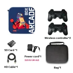 For PS1/PSP/N64/DC Wireless Video Game Machine Box 4K HD Display, US Plug, 64G US Plug, 128G US Plug, 256G US Plug - Image 2