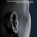 A1S Bluetooth Earphone Hanging Ear Incorporation True Sound Sports Single Ear Headset, A1S Black, A1S White - Image 5