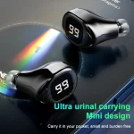 F6 Bluetooth Headset Mini Invisible Ear Business Digital Display Earphone, F6 Black, F6 White - Image 3