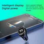 F6 Bluetooth Headset Mini Invisible Ear Business Digital Display Earphone, F6 Black, F6 White - Image 5