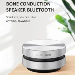 DuraMOBI Hummingbird Black Technology Bone Conduction Wireless Speaker Portable Small Audio, Silver, Black, Red - Image 5