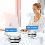 DuraMOBI Hummingbird Black Technology Bone Conduction Wireless Speaker Portable Small Audio, Silver, Black, Red - Image 7