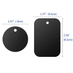 30 PCS Car Phone Holder Magnetic Sheet, Spec:, 40mm, 45x65mm, 40mm+45x65mm, 40mm (with Tape), 45 x 65mm (with Tape), 40mm+45x65mm (with Tape) - Image 3